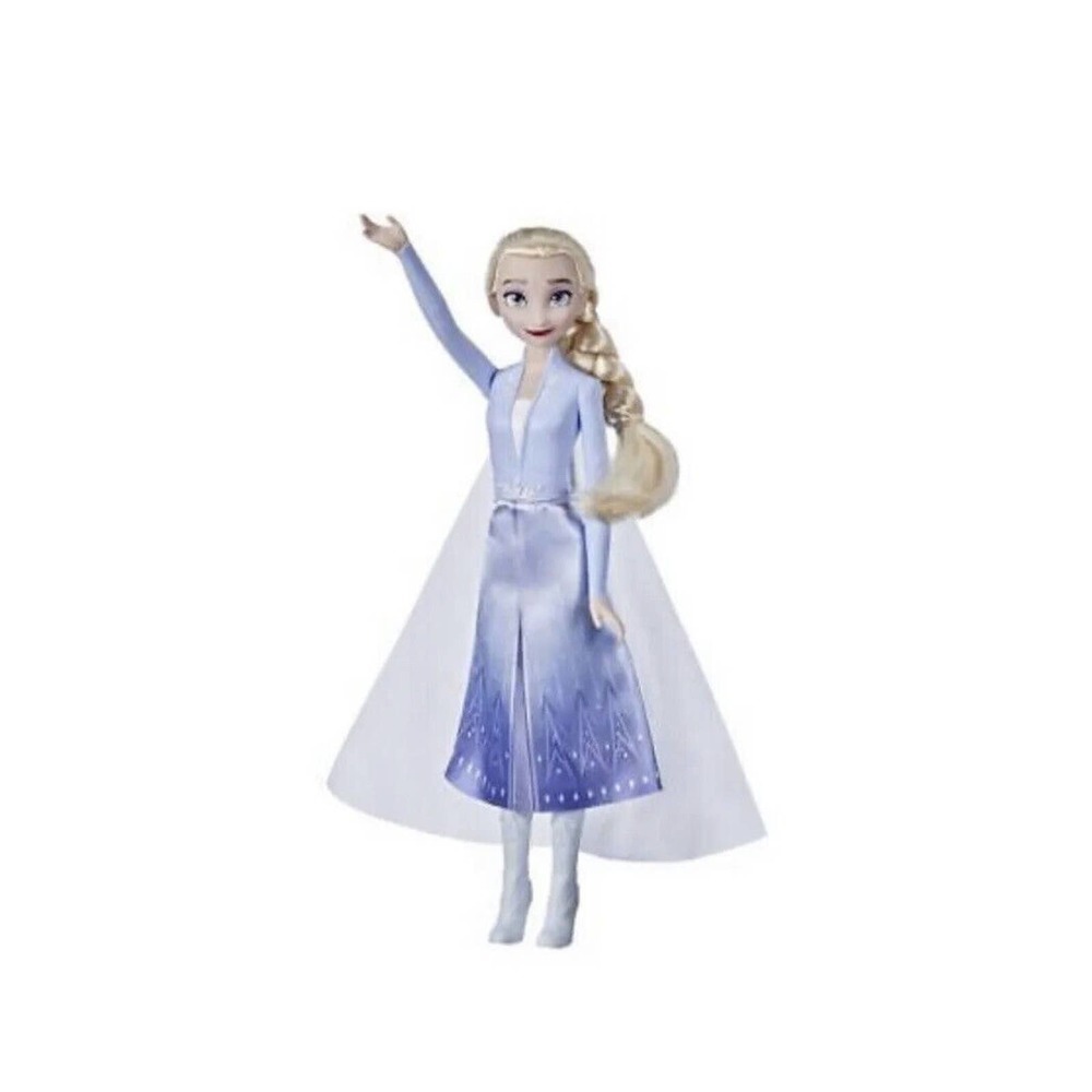 Disney's Frozen 2 Elsa Frozen Shimmer Fashion Doll, Skirt, Shoes, and Long